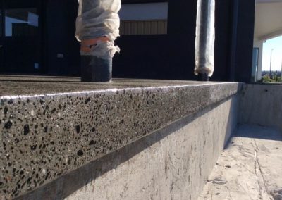 Polished concrete pool coping and surrounds at birtinya 2