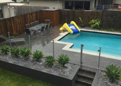 AFTER Pool surround in Brightwater 2